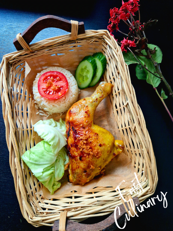 Delicious ayam goreng kuning