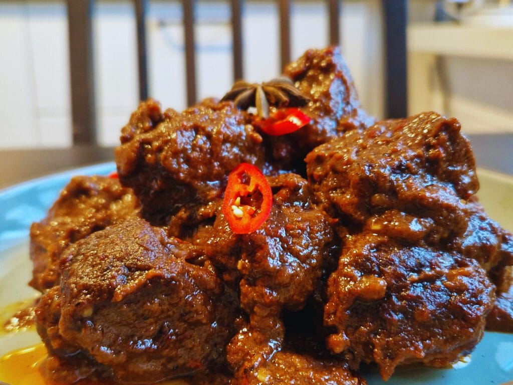 Beef rendang