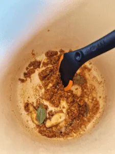 Stir all the spices