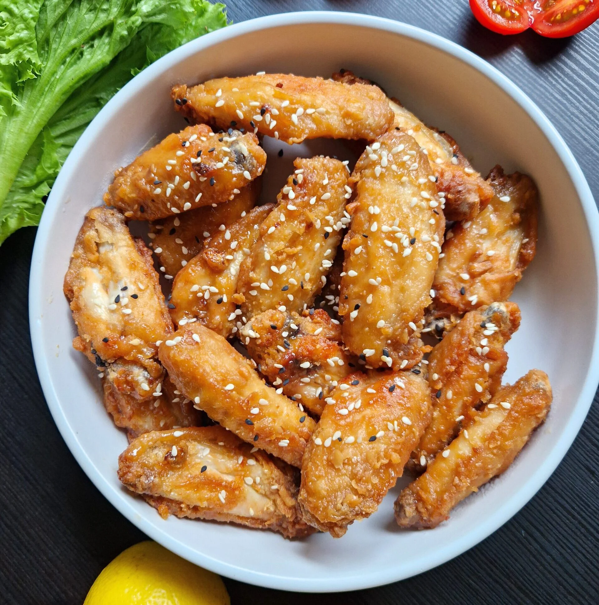 Honey Lemon Chicken Wings