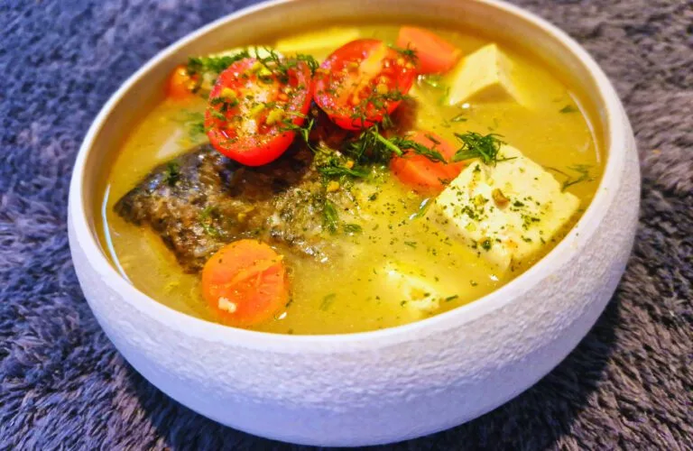 Salmon Head Soup