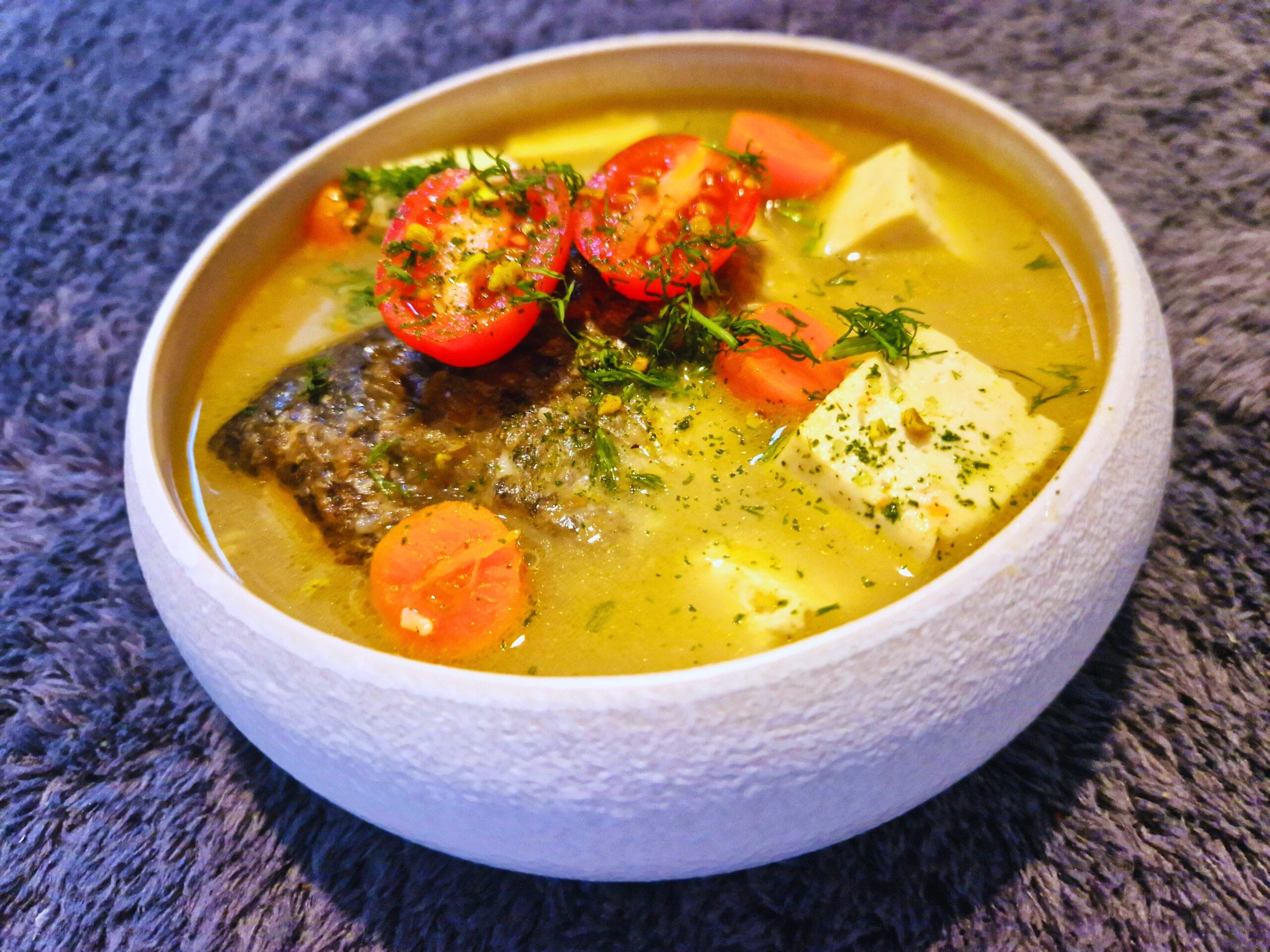 Salmon Head Soup
