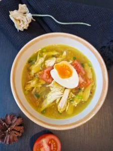 Soto Ayam (My Favorite Turmeric Chicken Soup!) 8 Indonesian chicken noodle soup
