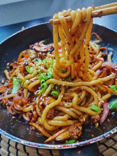 Bulgogi Pork Udon Noodles