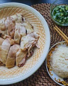Hainanese Chicken Rice