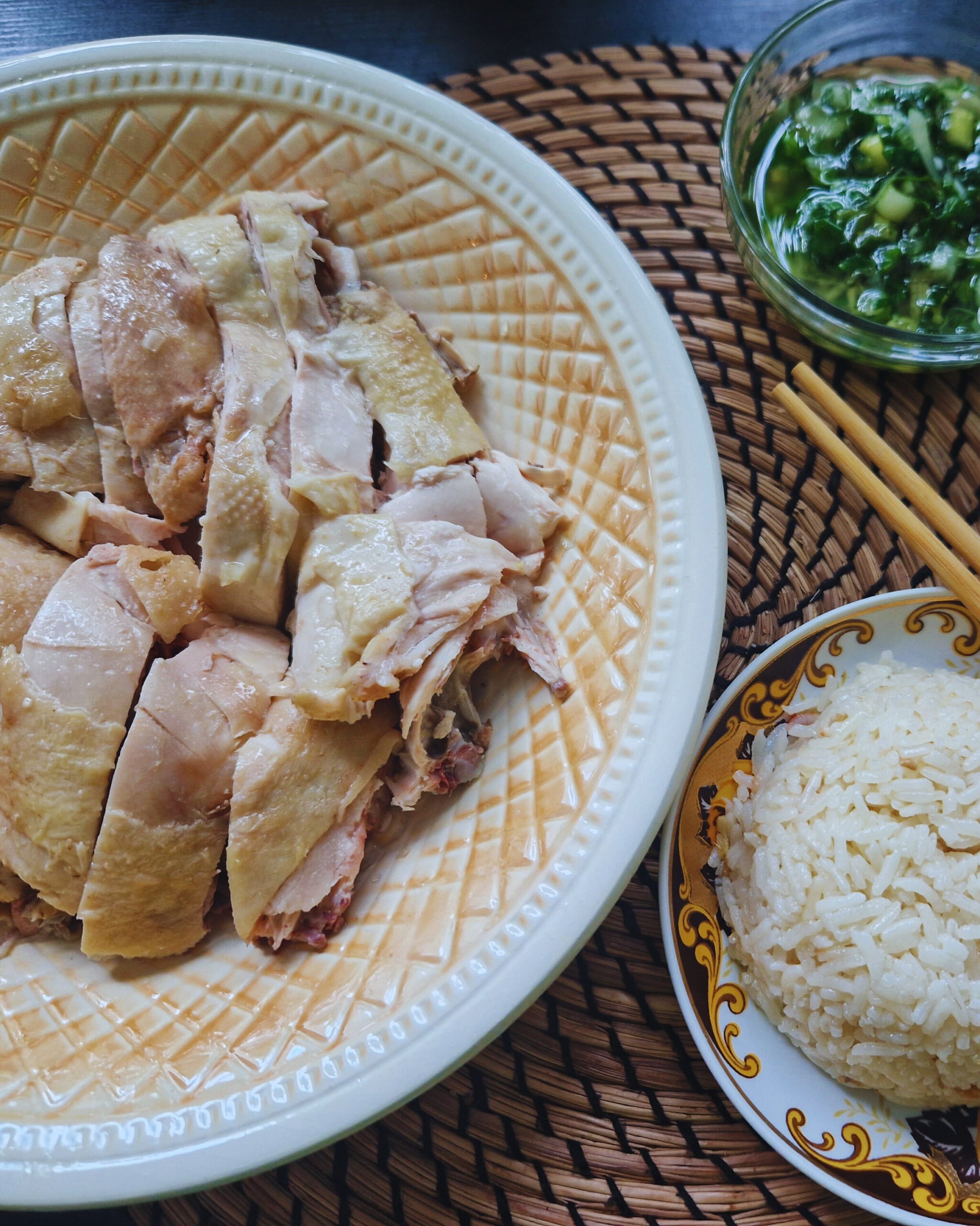 Hainanese Chicken Rice