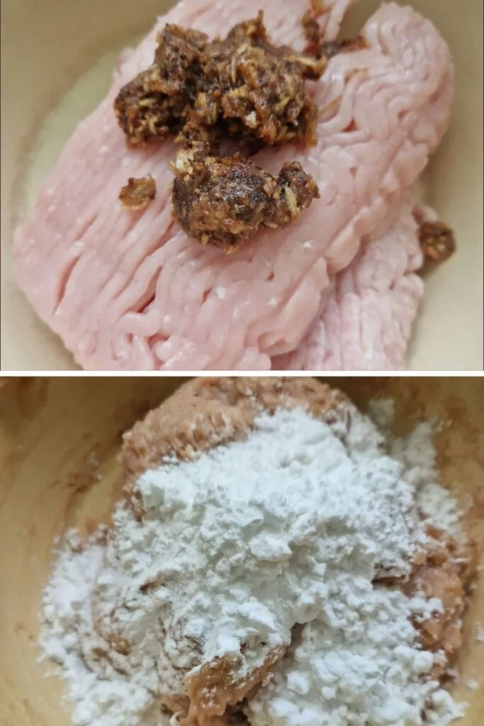 tasty chicken meatballs