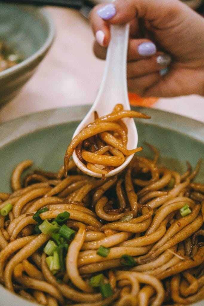 Black pepper udon