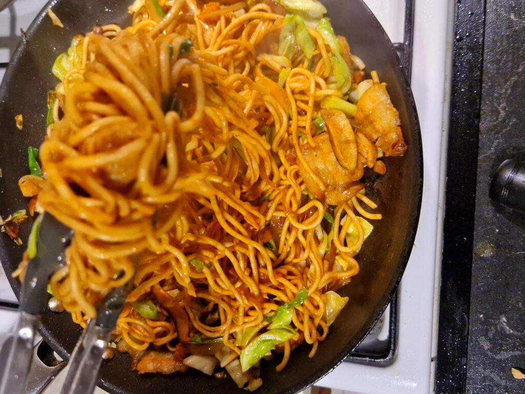 My favorite pork yakisoba