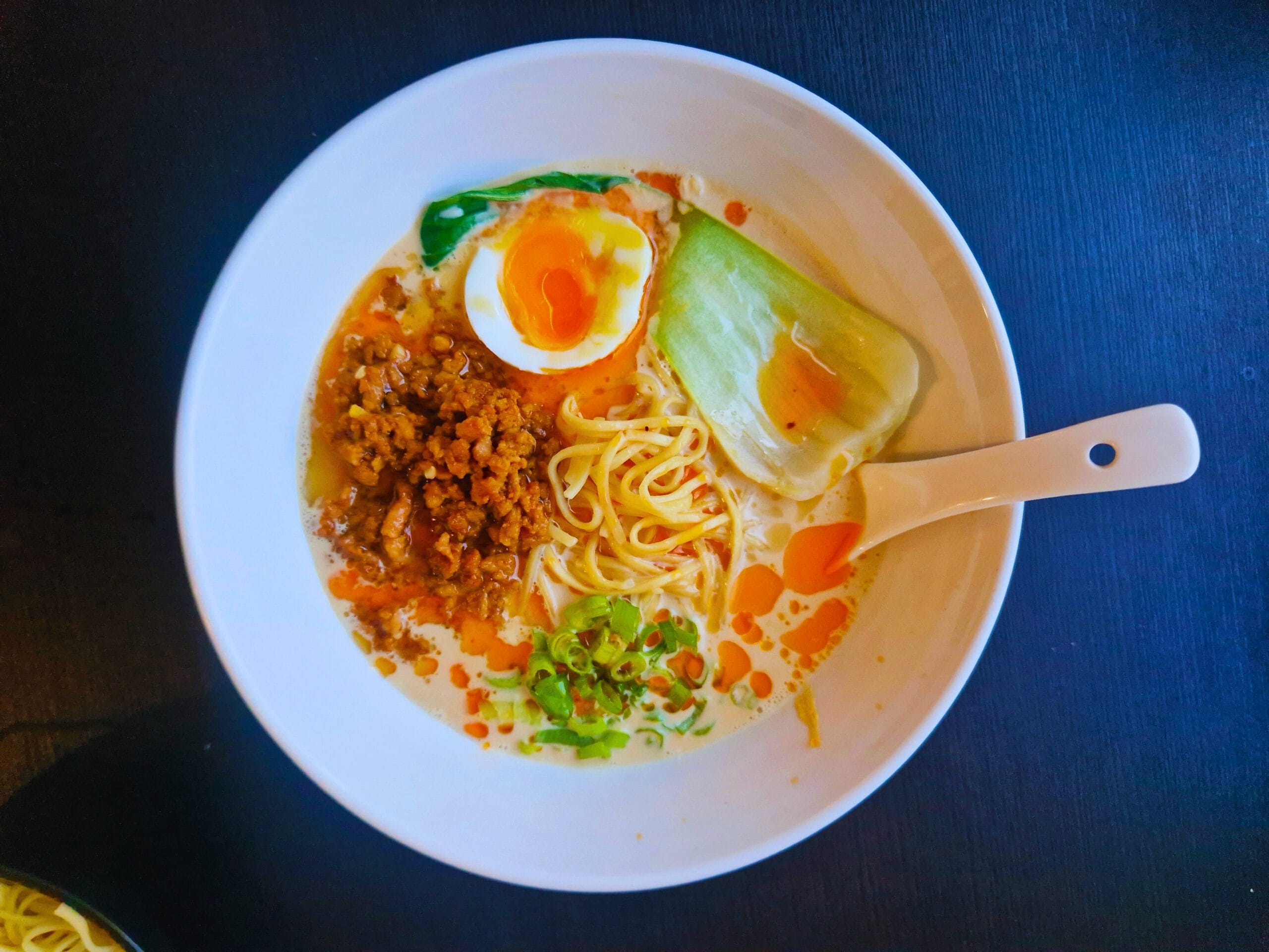Spicy Sesame Ramen with Pork