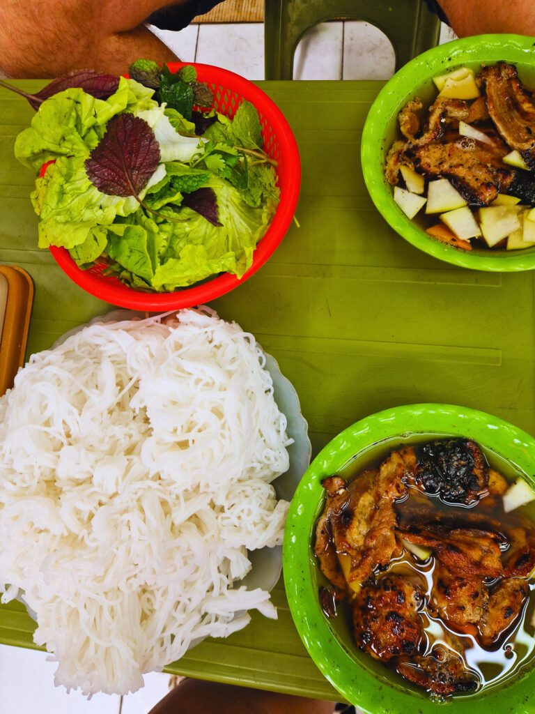 Authentic Bun Cha Hanoi
