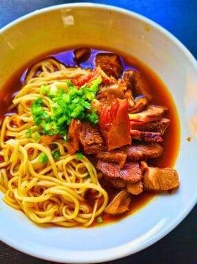 Authentic Taiwanese Beef Noodle Soup