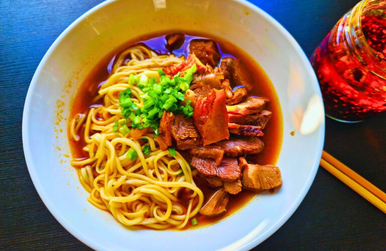 Authentic Taiwanese Beef Noodle Soup