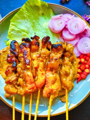 Simple Indonesian Chicken Satay