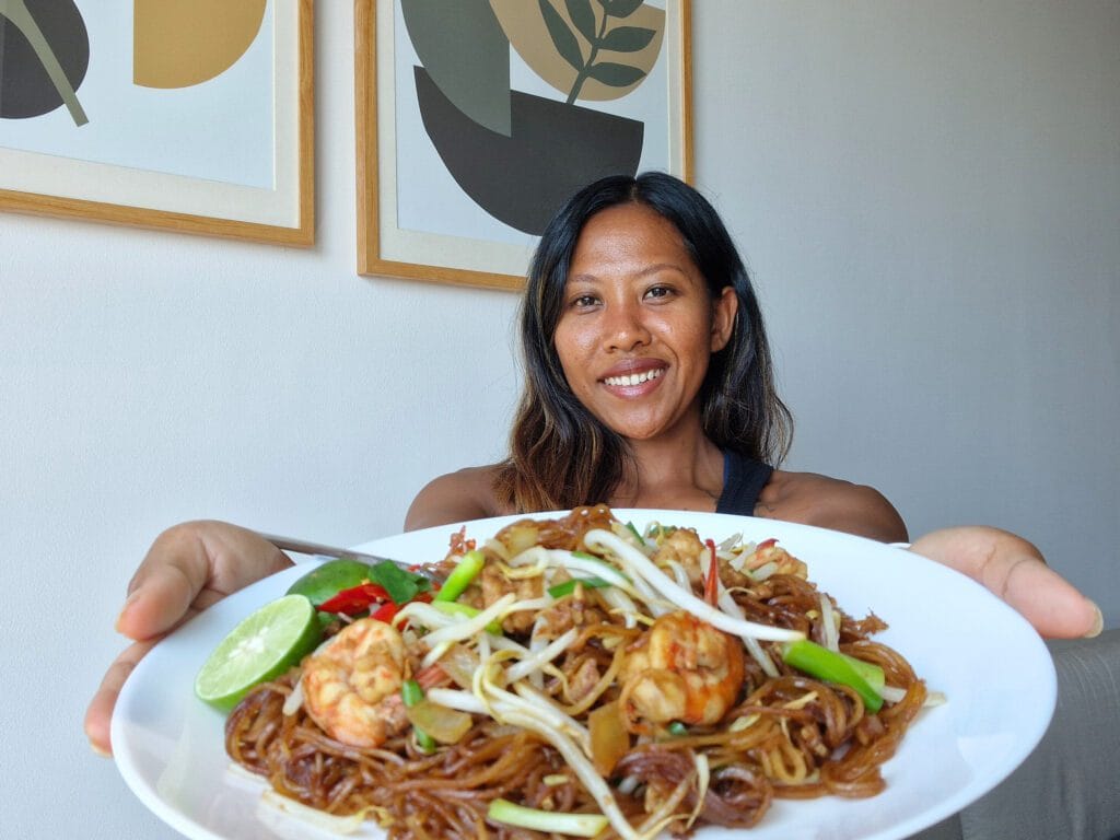 Pad Thai with Chicken & Shrimp