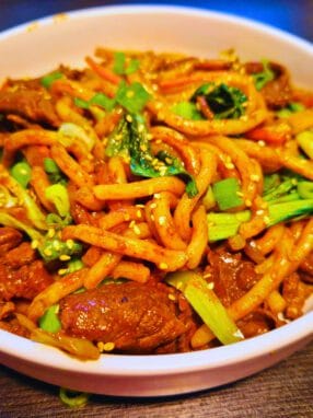 Yaki Udon with Beef