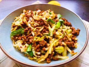 Beef and Cabbage Stir Fry