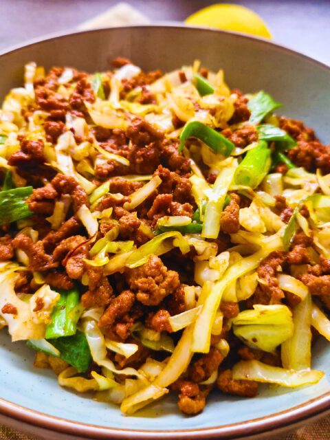 Beef and Cabbage Stir Fry