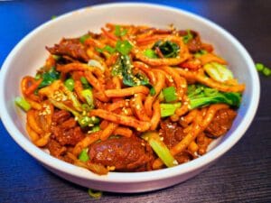Beef Yaki Udon