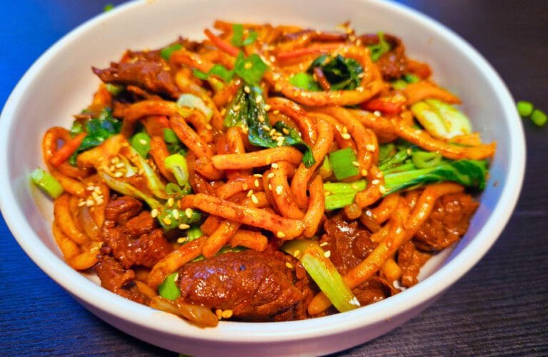 Beef Yaki Udon