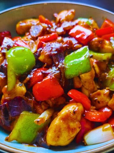 Black Pepper Chicken