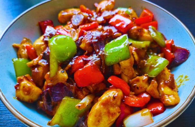 Black Pepper Chicken