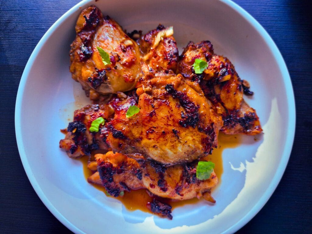 Delicious, juicy lemongrass chicken