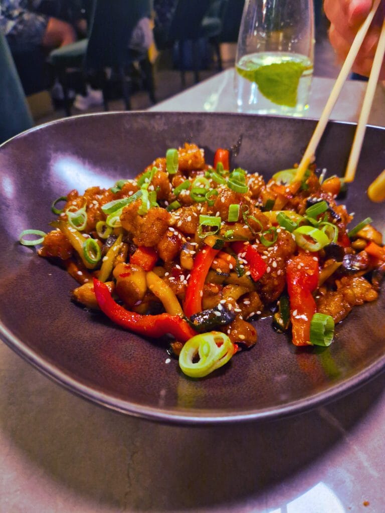 orange chicken